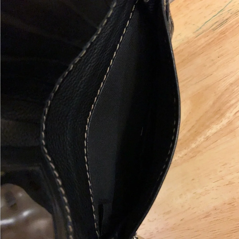 Stetson Black Leather Bi-Fold & Card Holder